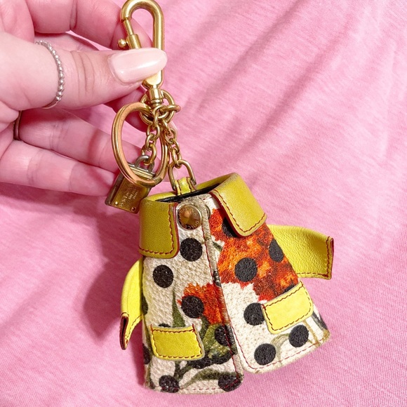 Auth. Dolce & Gabbana RARE Floral Jacket Key Case - Picture 9 of 10